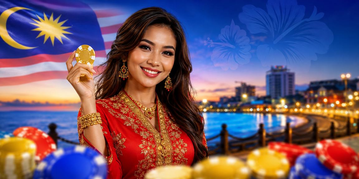 Permainan Teen Patti dalam talian dengan tema Malaysia yang meriah